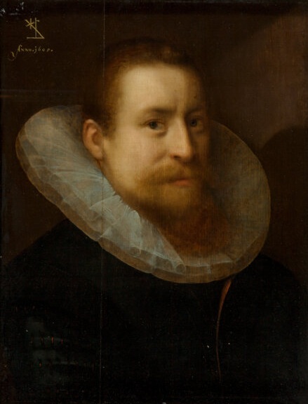 A Man, 1605 (circle of Michiel Jansz. Van Miereveld) (1567-1641)